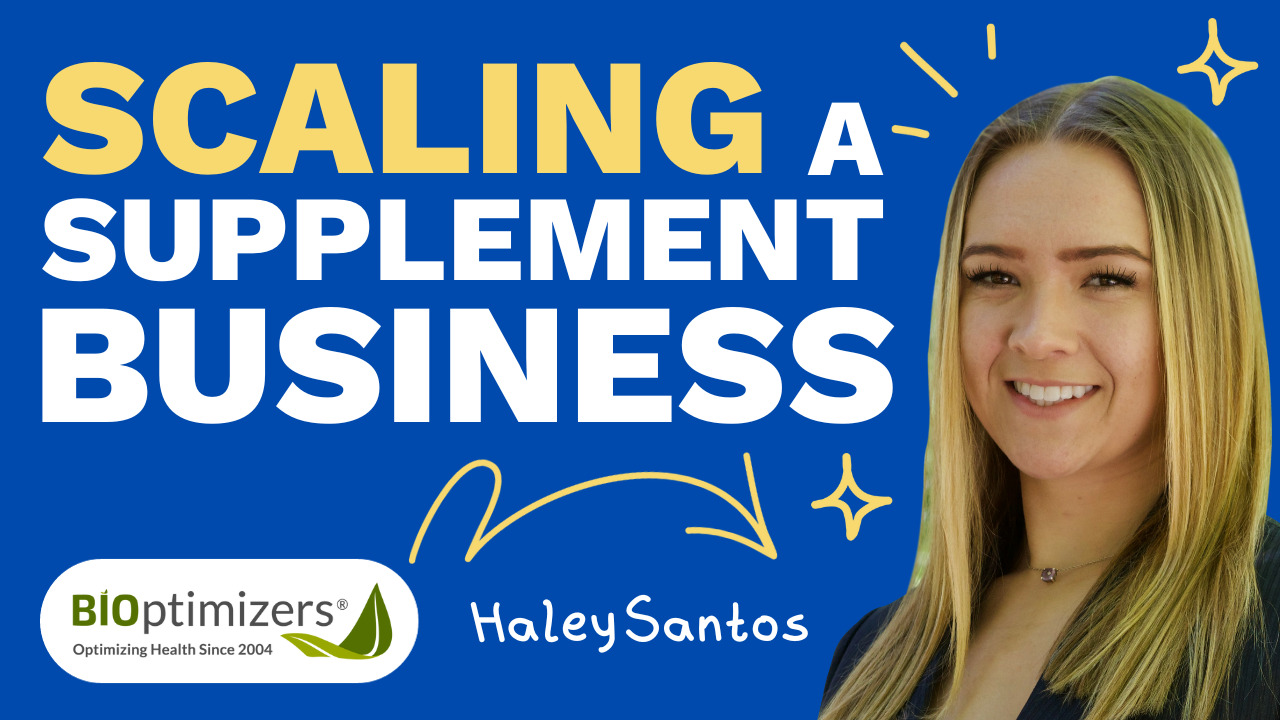 Scaling a Supplement Business with a Systems Champion