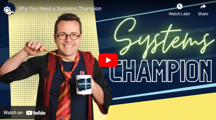 Why You Need a Systems Champion
